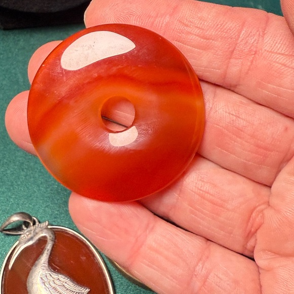 Bundle of Orange Stone Pendant‎ Set - Picture 7 of 7